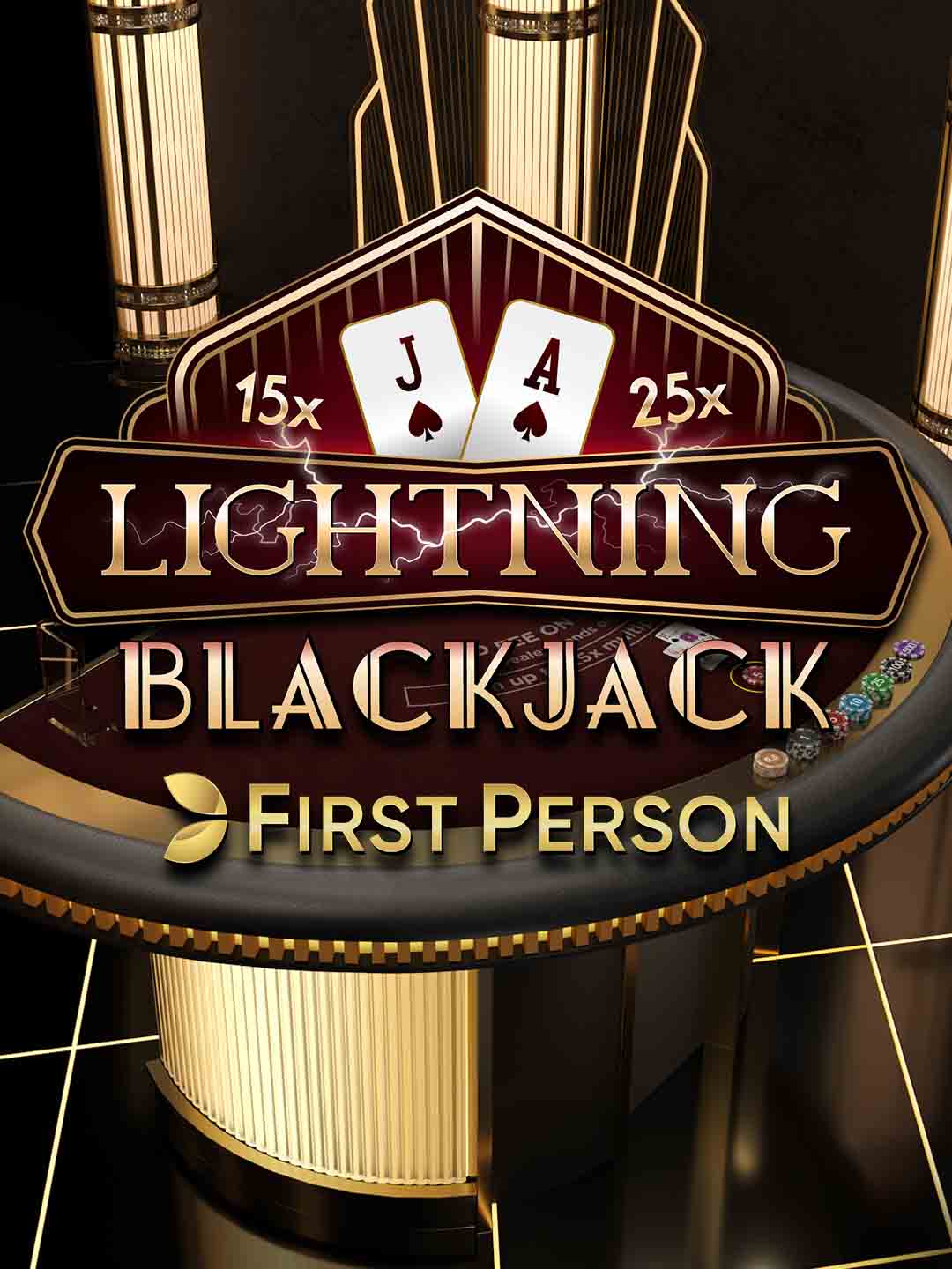 First Person Lightning Blackjack
