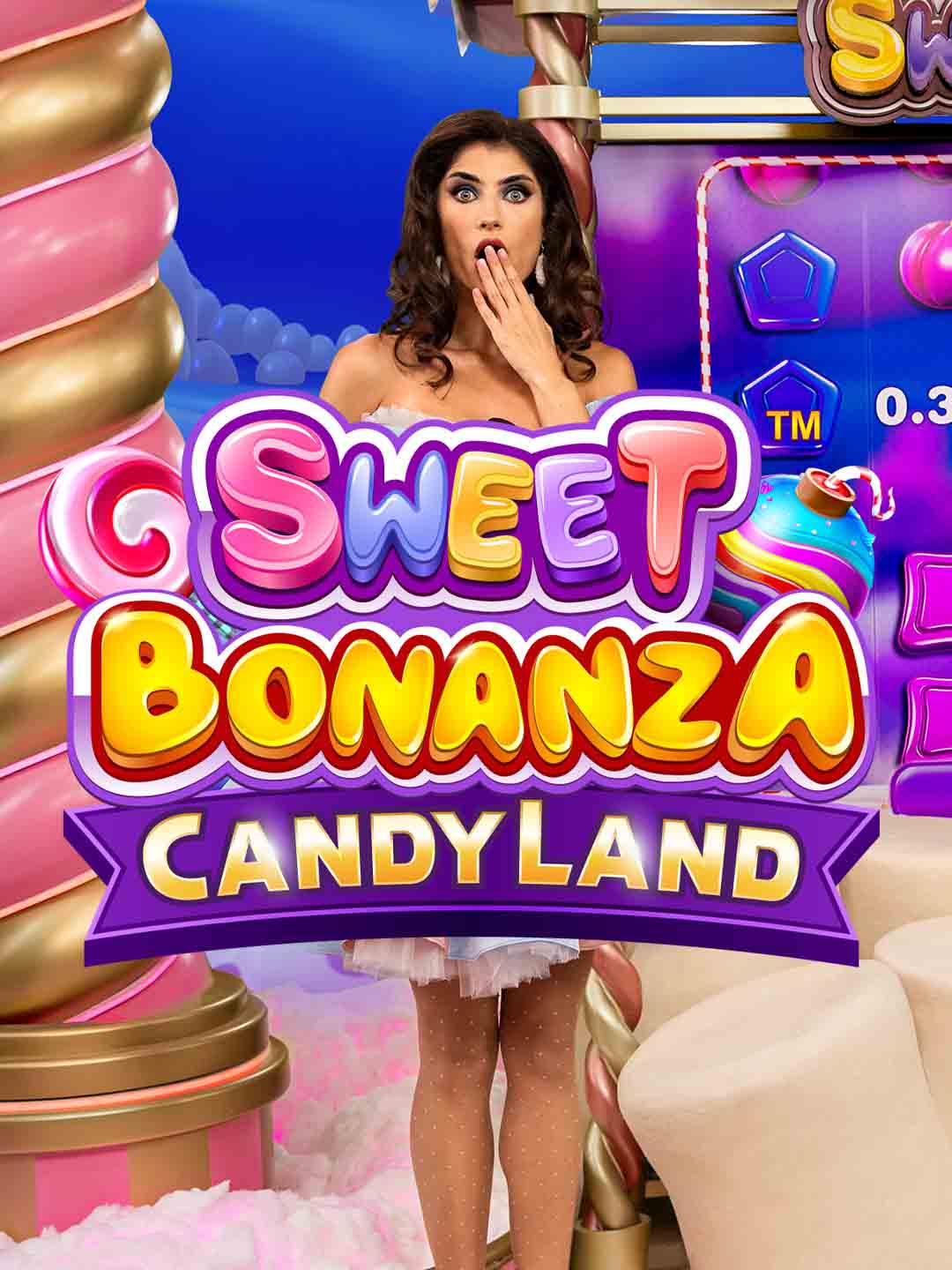 Sweet Bonanza Candyland slotspel bij Kaasino Casino