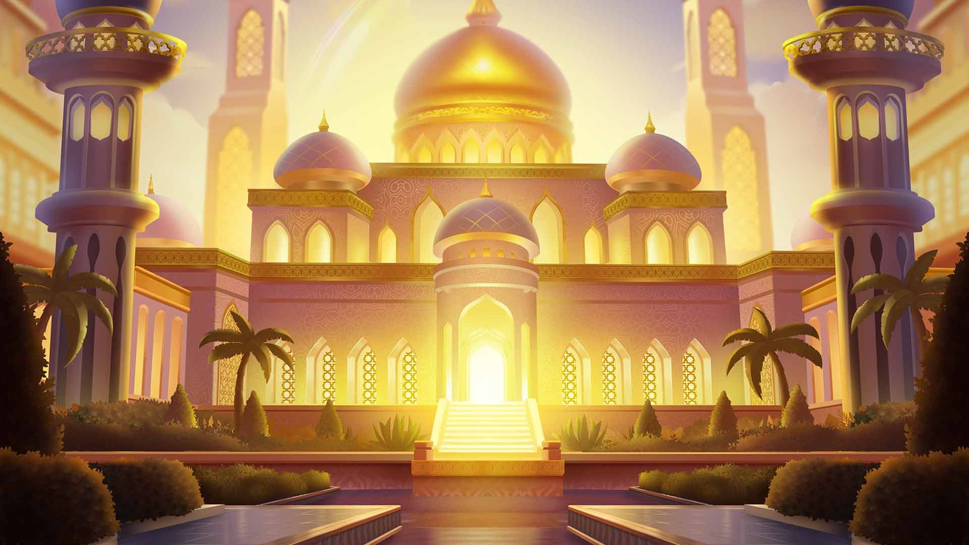 Genies Riches promotional background