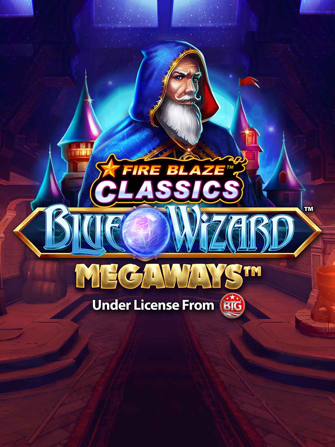 Fire Blaze: Blue Wizard Megaways