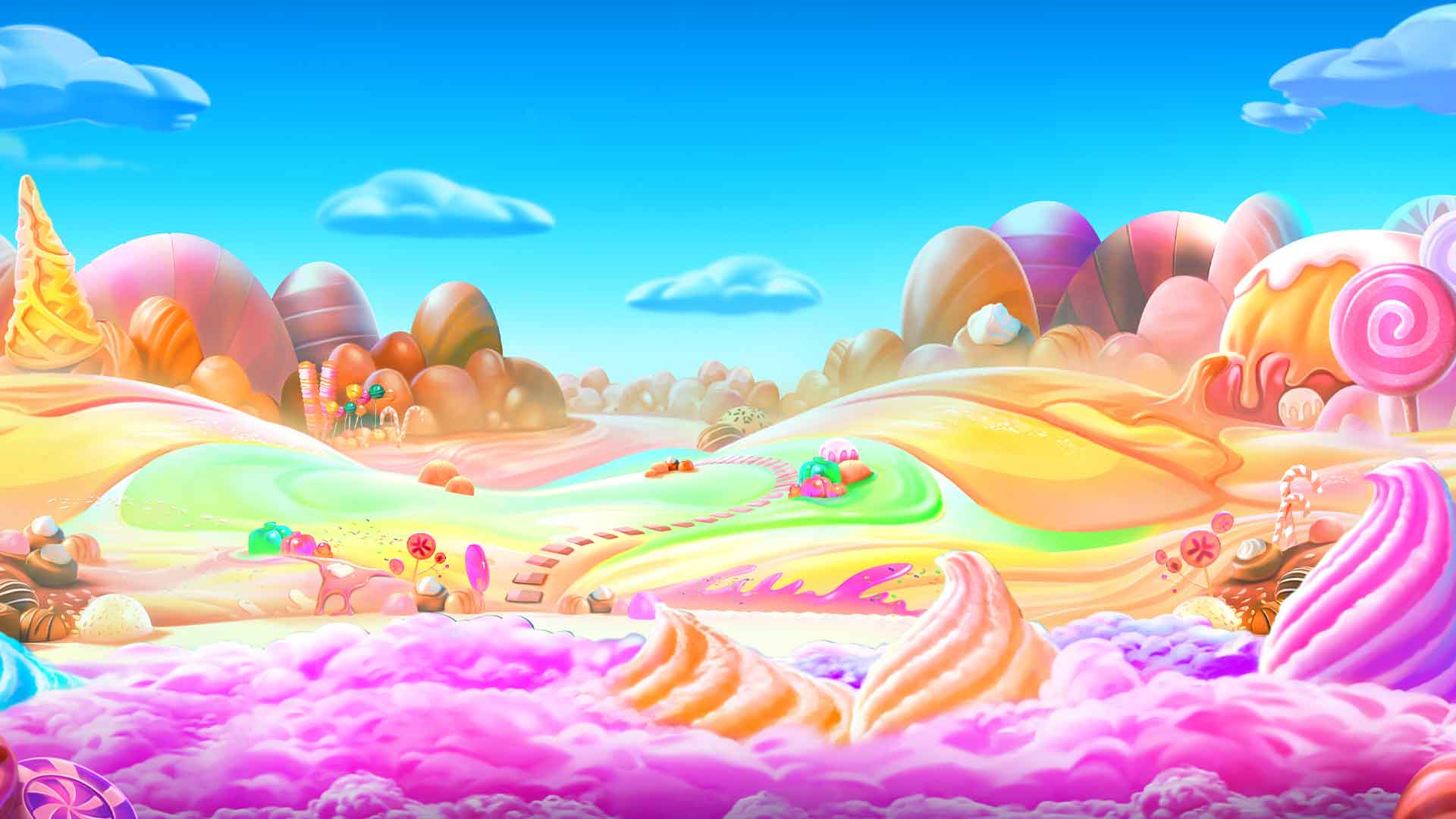 Sweet Bonanza Background Image