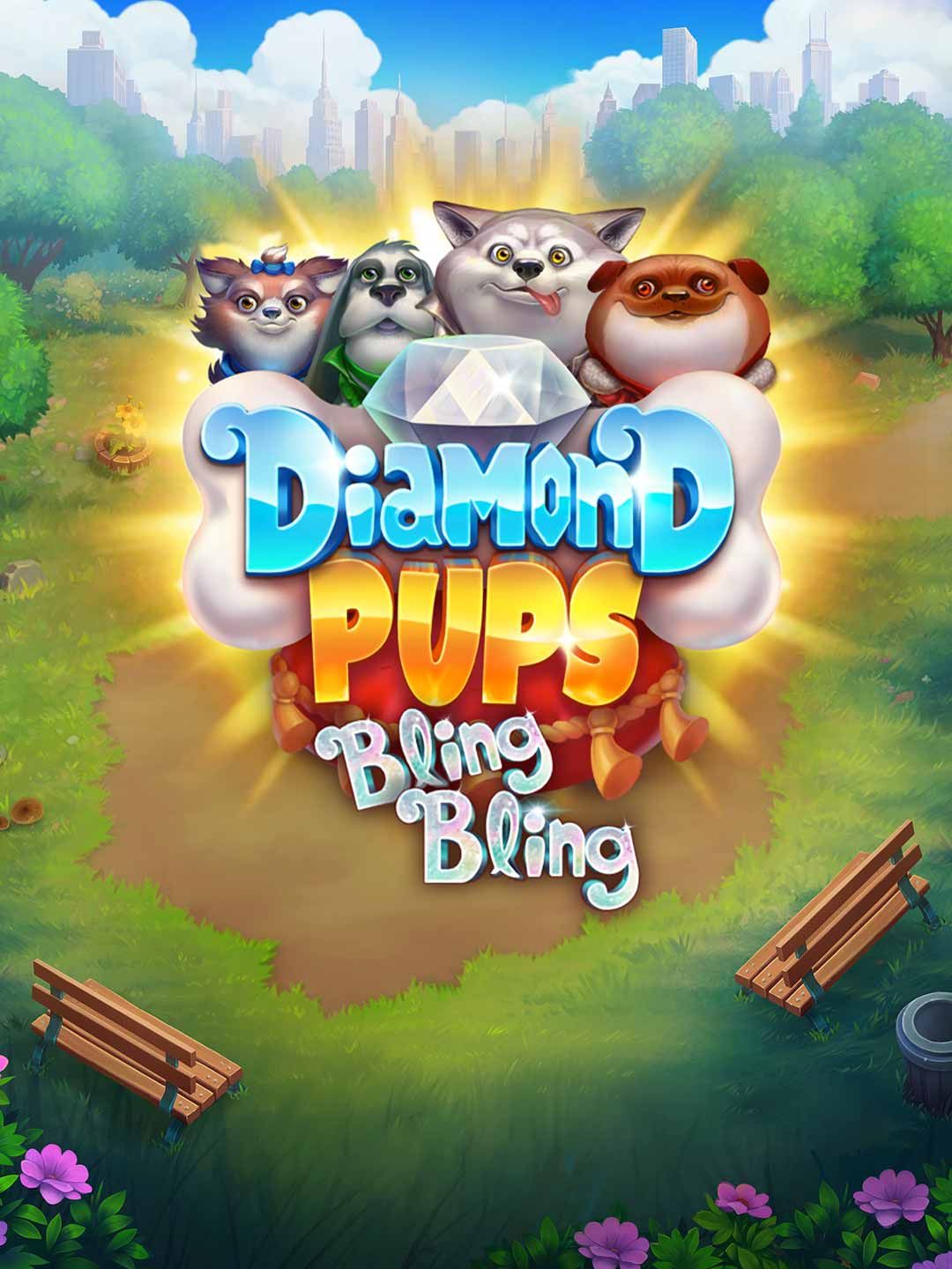 Diamond Pups Bling Bling