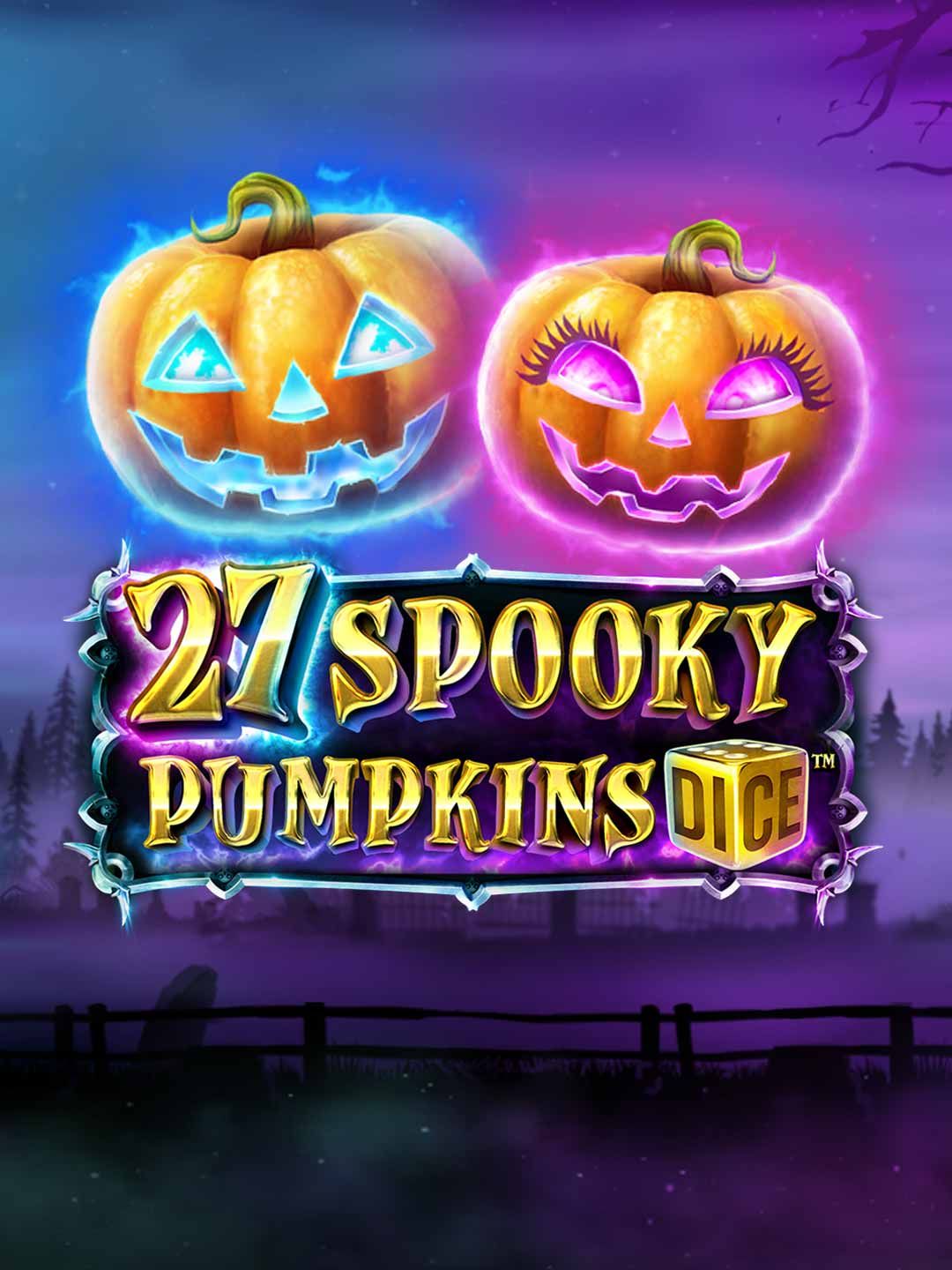 27 Spooky Pumpkins Dice