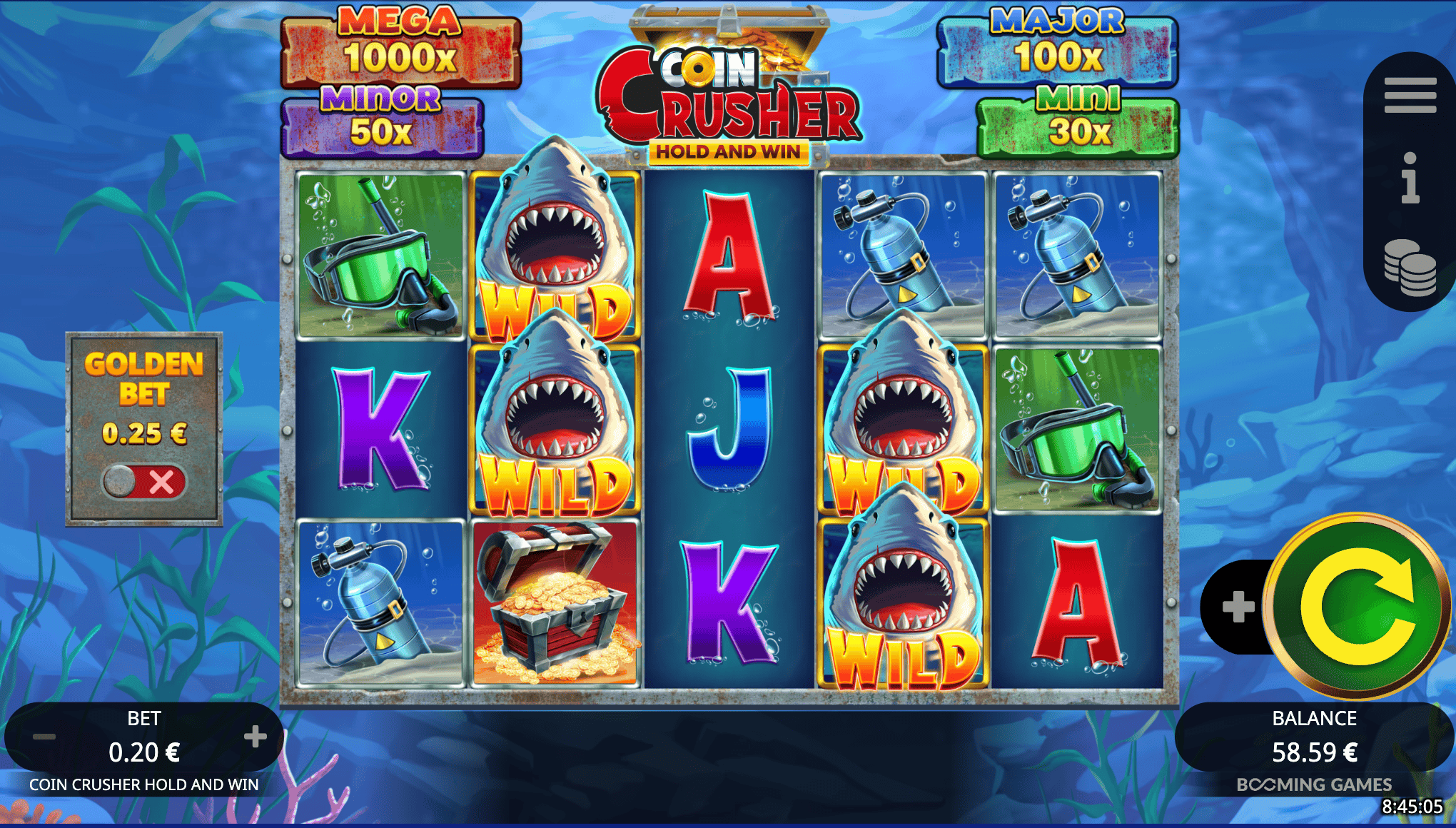 Coin Crusher Hold and Win slot | Play at Kansino