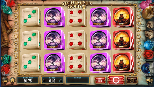 Alchemist's Gold Dice