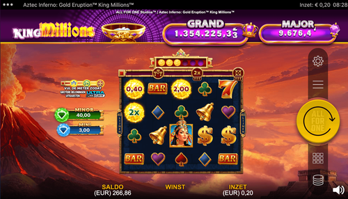 Aztec Inferno: Gold Eruption King Millions