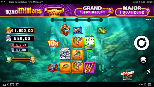 Bass Cash Deluxe King Millions