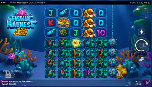 Fishin' Madness QUADGROWS