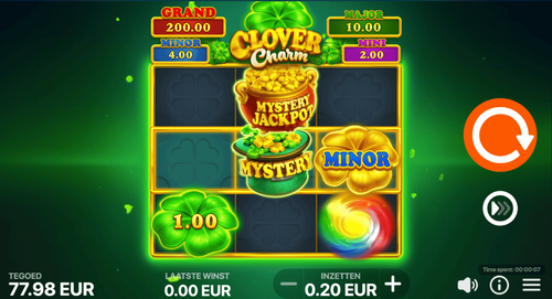 Clover Charm: Hit the Bonus™ gameplay
