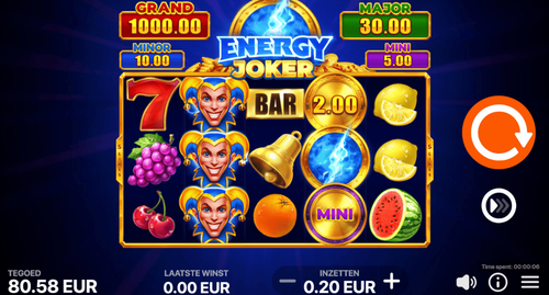 Energy Casino képernyőkép