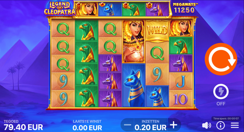 Legend of Cleopatra Megaways™ gameplay