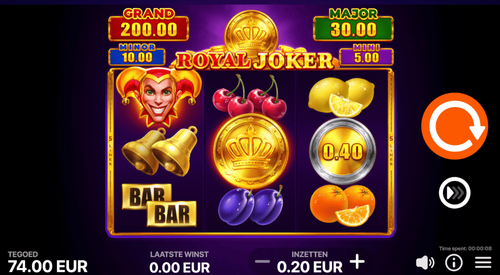 Royal Joker: Hold and Win gameplay