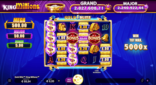Gold Blitz™ King Millions GP
