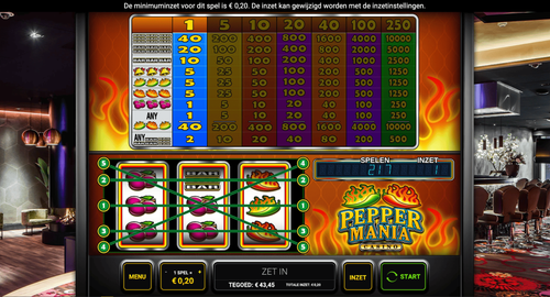 Pepper Mania Casino GP
