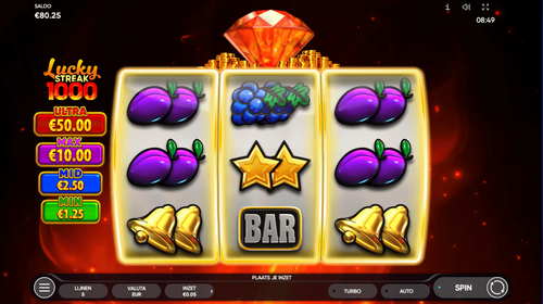 Lucky Streak 1000 gameplay