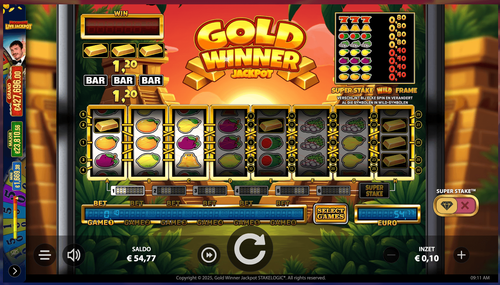 Gold Winner Jackpot bg