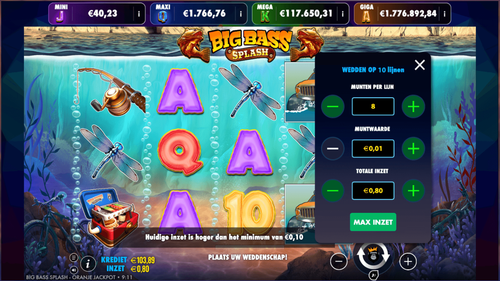 Big Bass Splash – Oranje Jackpot GP