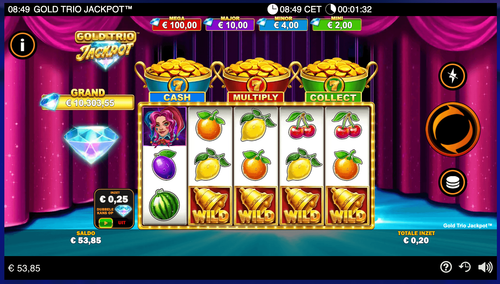 Gold Trio Jackpot A1 gp