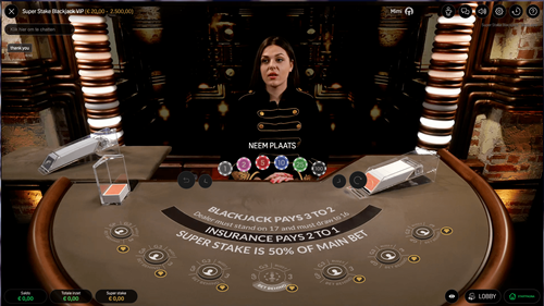 Super Stake Blackjack VIP